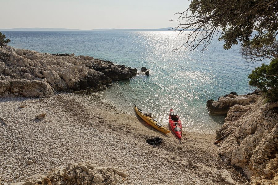 Rajska plaża
Michał Torzecki
kamienista plaża na wyspie Mali Losinij w Chorwacji
