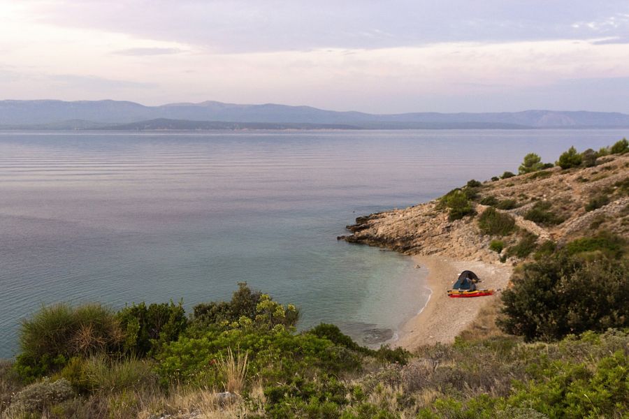 Plaż na wyspie Brać
Opływamy wyspę Brać na Adriatyku, Chorwacja
