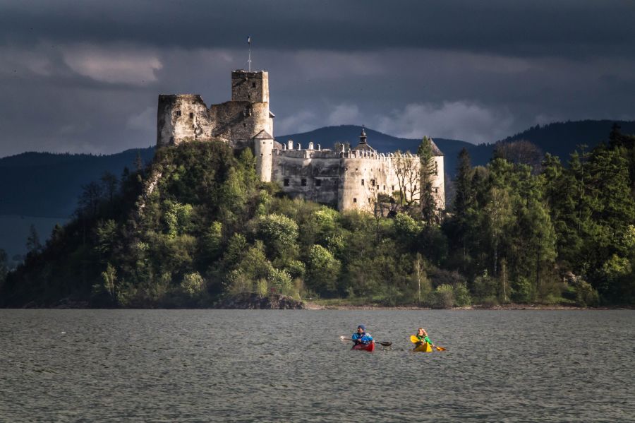 Zamek Dunajec
jezioro Czorsztyńskie
