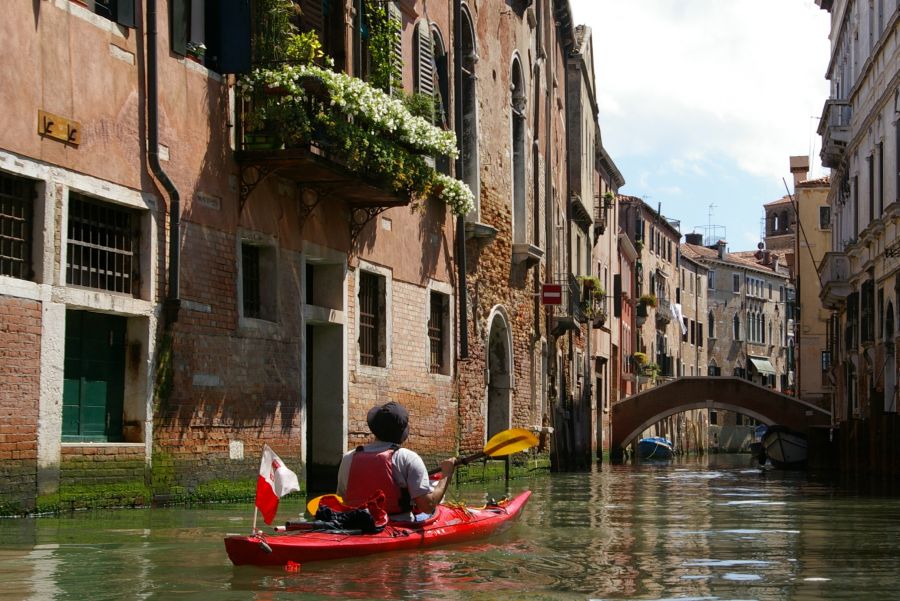 Najpiękniejszymi ulicami wodnych miast
Wenecja
