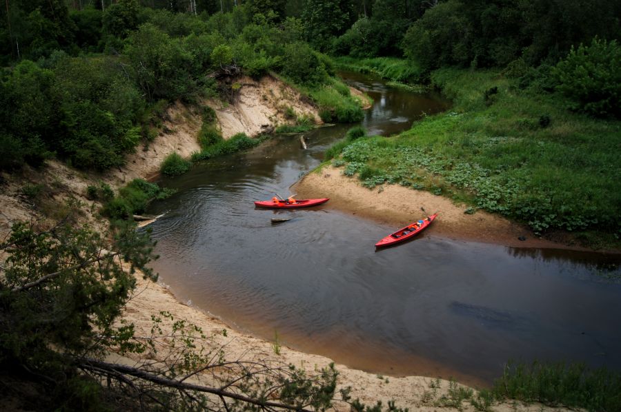 Samotni
Rzeka Uła, Litwa
