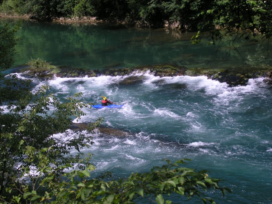 Czy to już WW?
Rzeka Una w Bośni w czerwcu 2012
