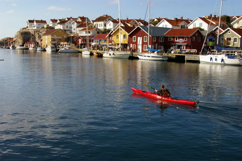 Szwedzka impresja
Zachodnie wybrzeże Szwecji, miasteczko Smogen, Morze Bałtyckie
Słowa kluczowe: Smogen Bałtyk morze Szwecja