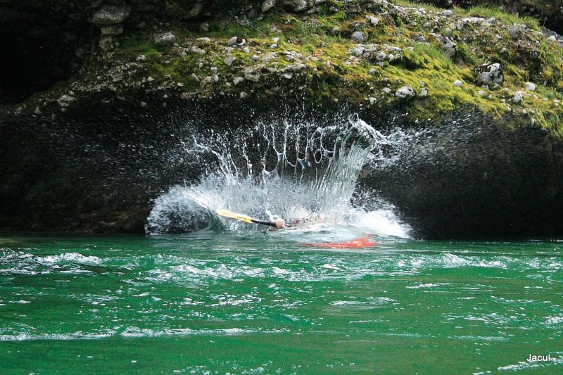 Salza
Kayak's base jumping
