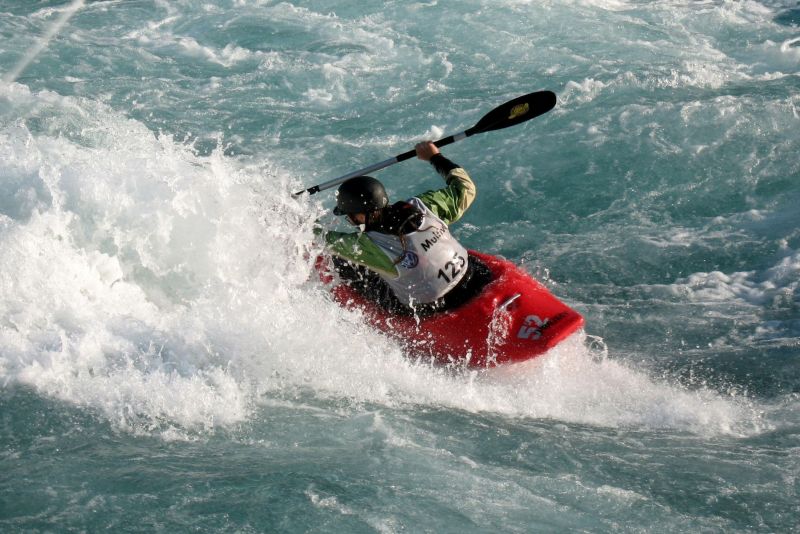 Kontrowersyjna Iza
fot. Maria Fidzińska
Freestyle Kayak World Cup  2008
Słowa kluczowe: Iza Fidzińska freestyle kajak world cup